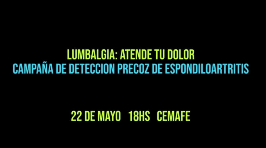 Campaña de Detección Precoz de Espondiloartritis 2019 