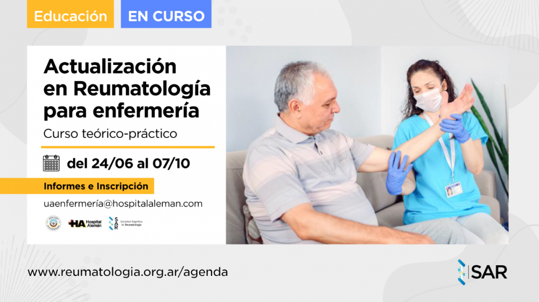 Curso de Actualización en Reumatología para Enfermería