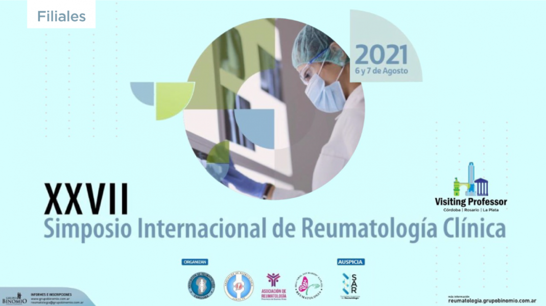 XVII Simposio Internacional de Reumatología Clínica - Visiting Professor 2021 (Virtual)