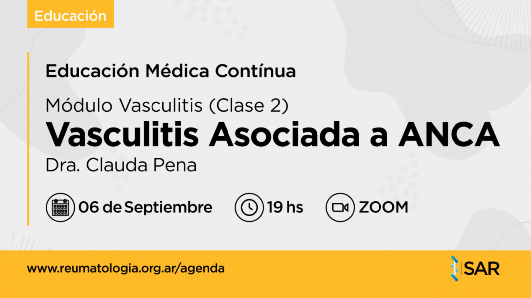 Educación Médica Contínua - Vasculitis Asociada a ANCA