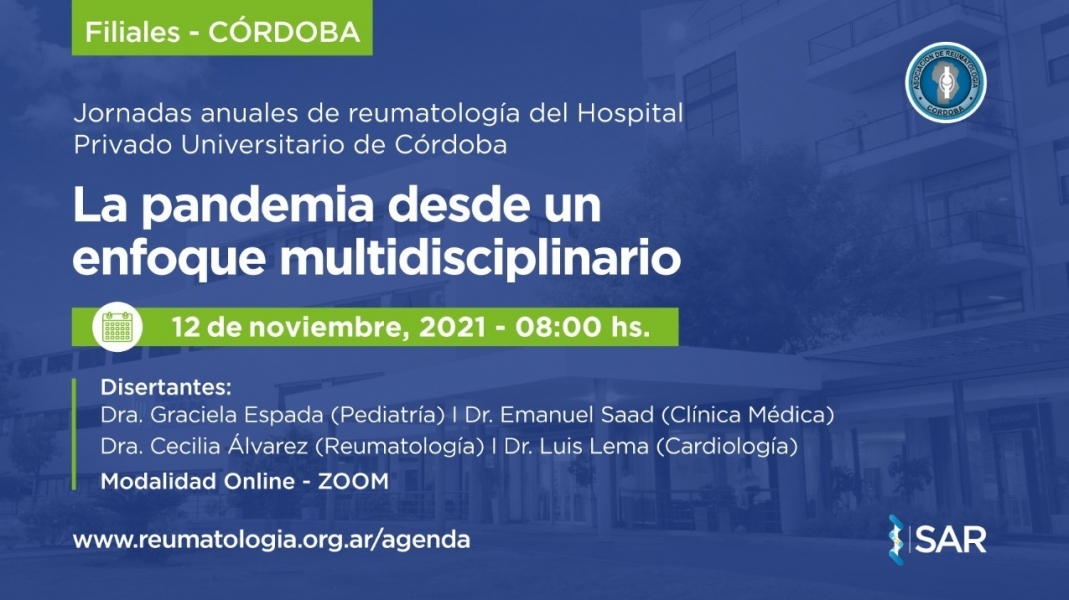 Jornadas Anuales de Reumatología del Hospital Privado Universitario de Córdoba