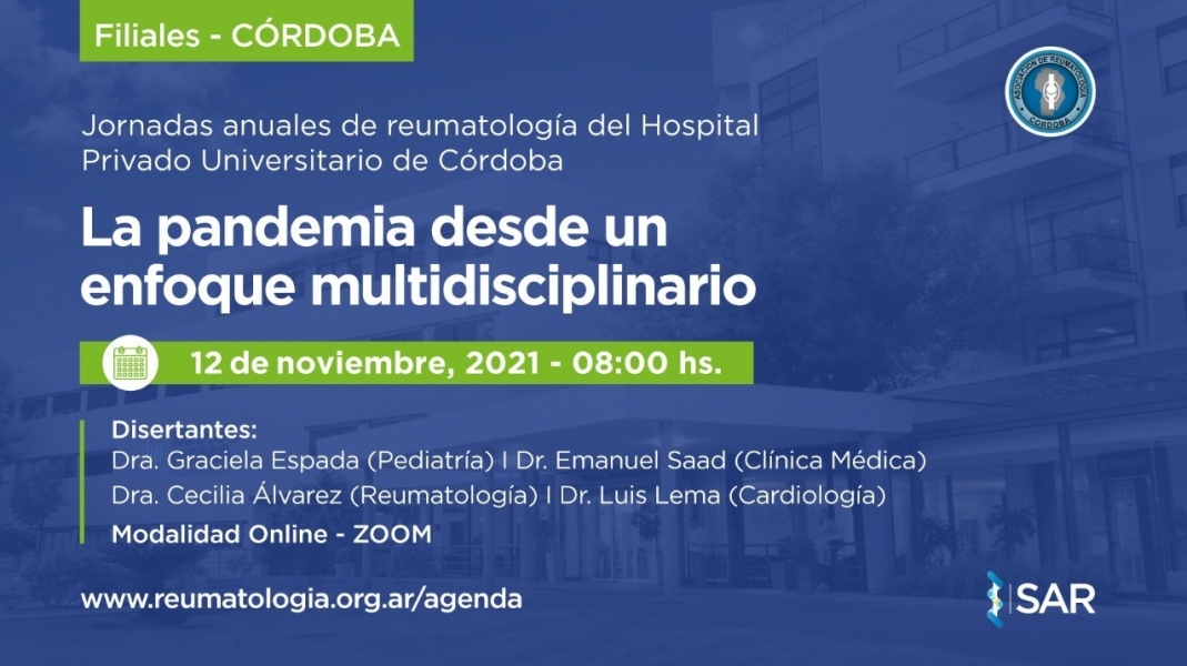Jornadas Anuales de Reumatología del Hospital Privado Universitario de Córdoba