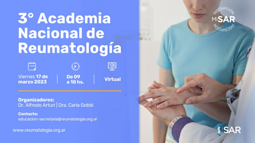 3° Academia Nacional de Reumatología