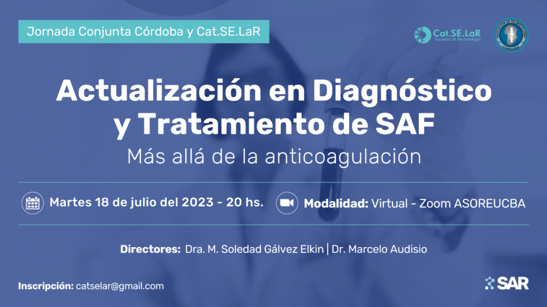 Actualización en Diagnóstico y Tratamiento de SAF