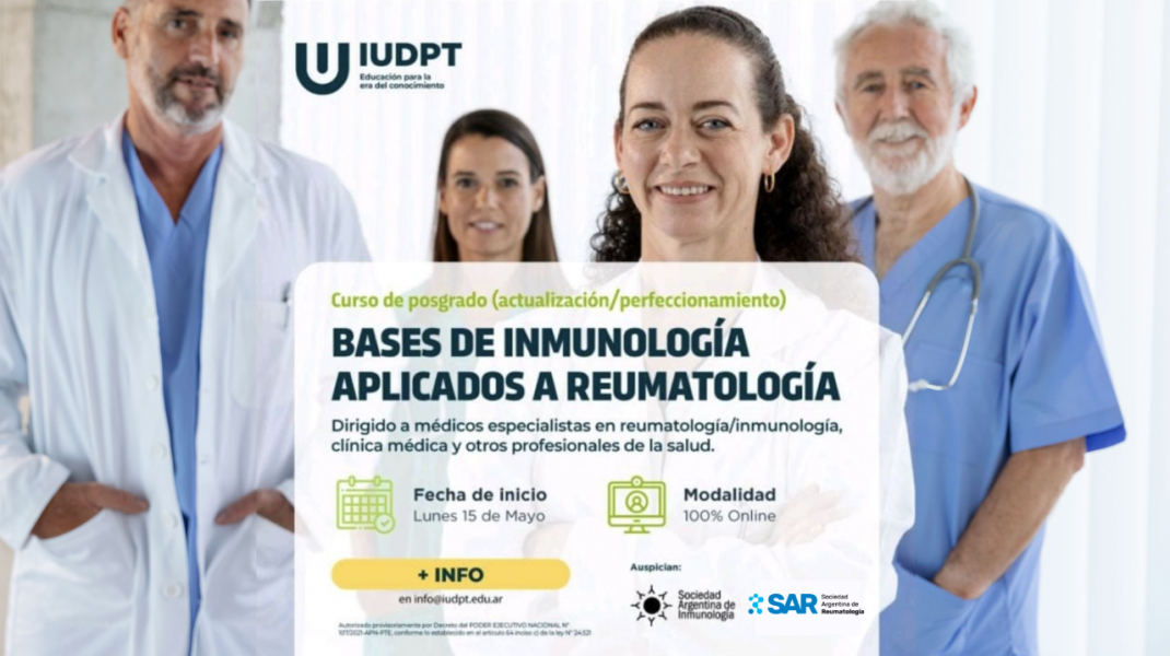 Curso de posgrado - Bases de Inmunología Aplicados a Reumatología