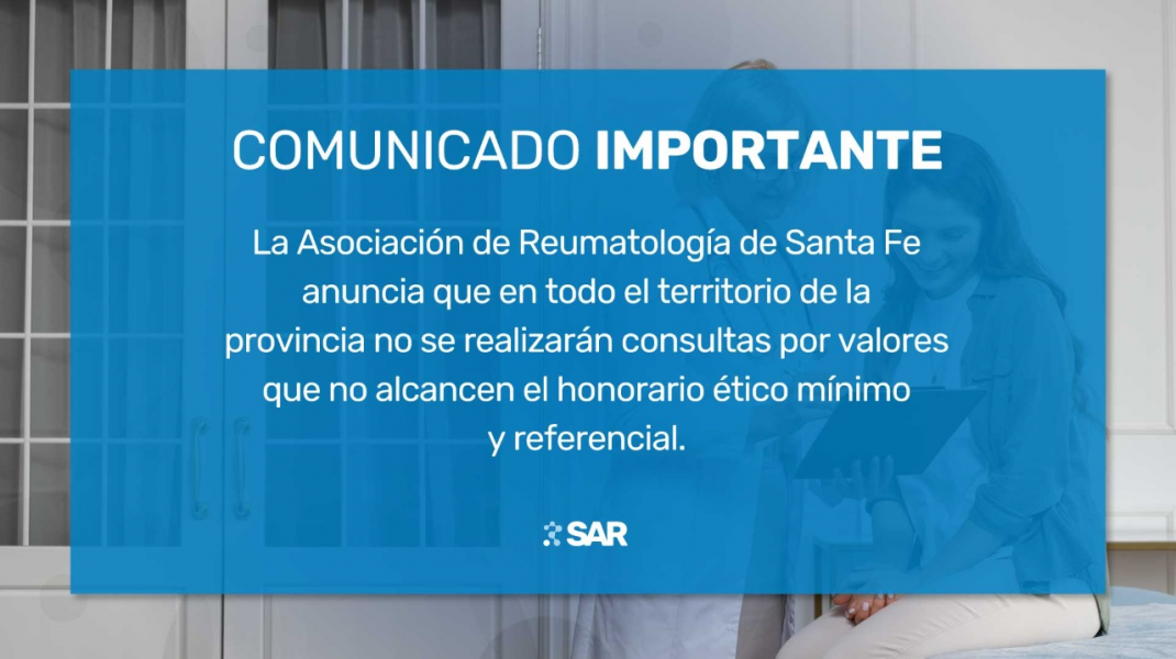 Comunicado importante